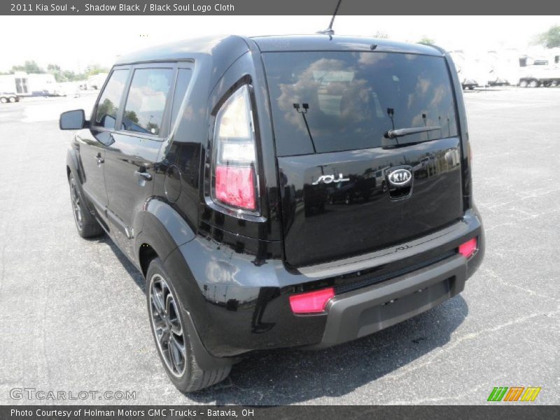 Shadow Black / Black Soul Logo Cloth 2011 Kia Soul +