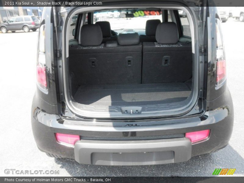Shadow Black / Black Soul Logo Cloth 2011 Kia Soul +