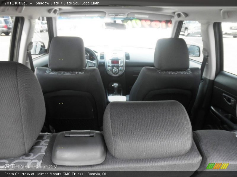 Shadow Black / Black Soul Logo Cloth 2011 Kia Soul +