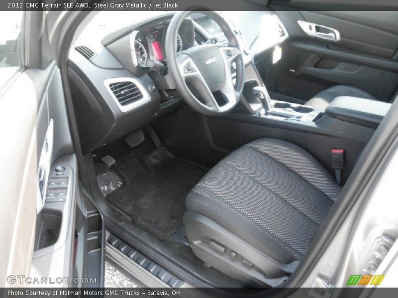 Steel Gray Metallic / Jet Black 2012 GMC Terrain SLE AWD