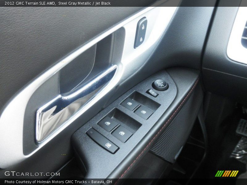 Steel Gray Metallic / Jet Black 2012 GMC Terrain SLE AWD