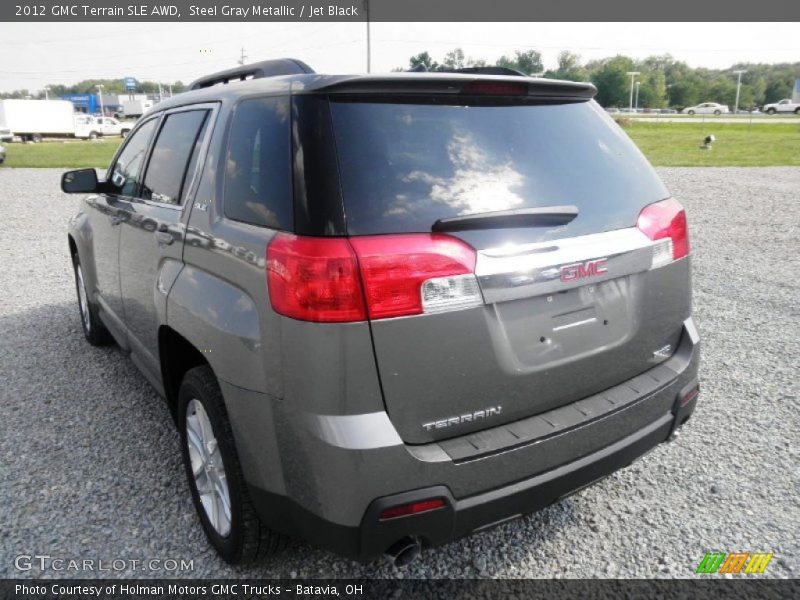 Steel Gray Metallic / Jet Black 2012 GMC Terrain SLE AWD