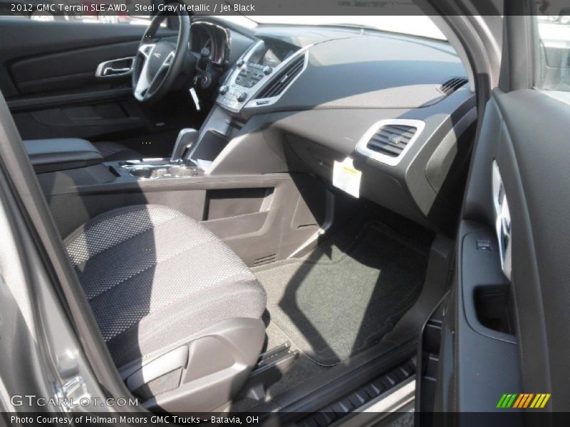 Steel Gray Metallic / Jet Black 2012 GMC Terrain SLE AWD