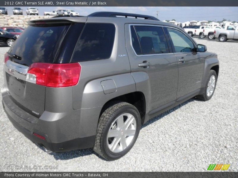 Steel Gray Metallic / Jet Black 2012 GMC Terrain SLE AWD