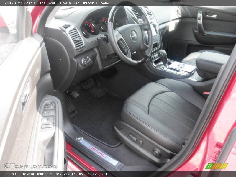 Crystal Red Tintcoat / Ebony 2012 GMC Acadia Denali AWD