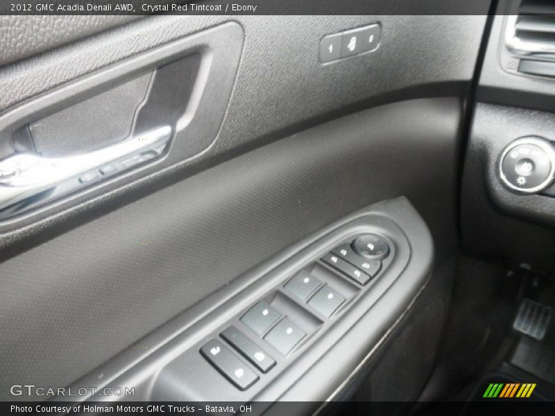 Crystal Red Tintcoat / Ebony 2012 GMC Acadia Denali AWD