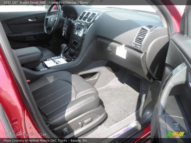 Crystal Red Tintcoat / Ebony 2012 GMC Acadia Denali AWD