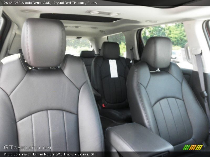Crystal Red Tintcoat / Ebony 2012 GMC Acadia Denali AWD