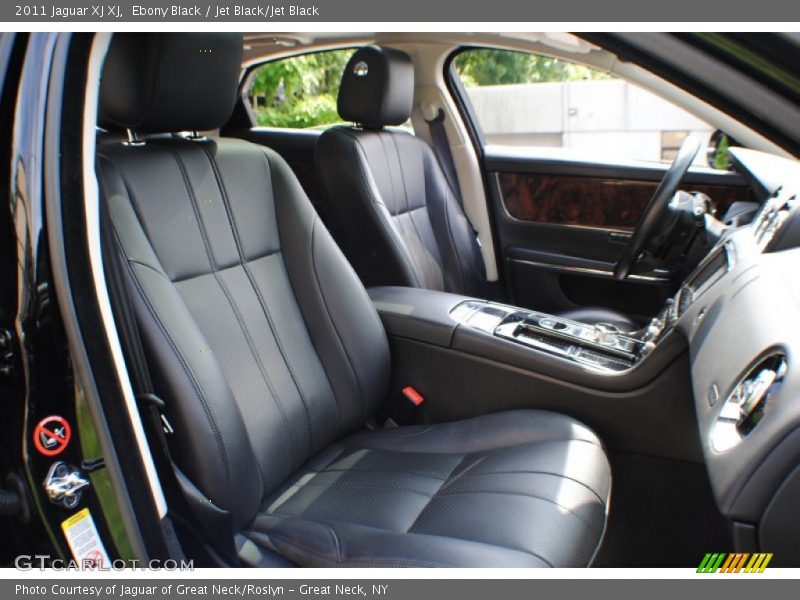 Ebony Black / Jet Black/Jet Black 2011 Jaguar XJ XJ