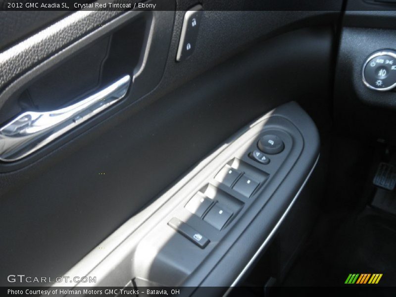 Crystal Red Tintcoat / Ebony 2012 GMC Acadia SL