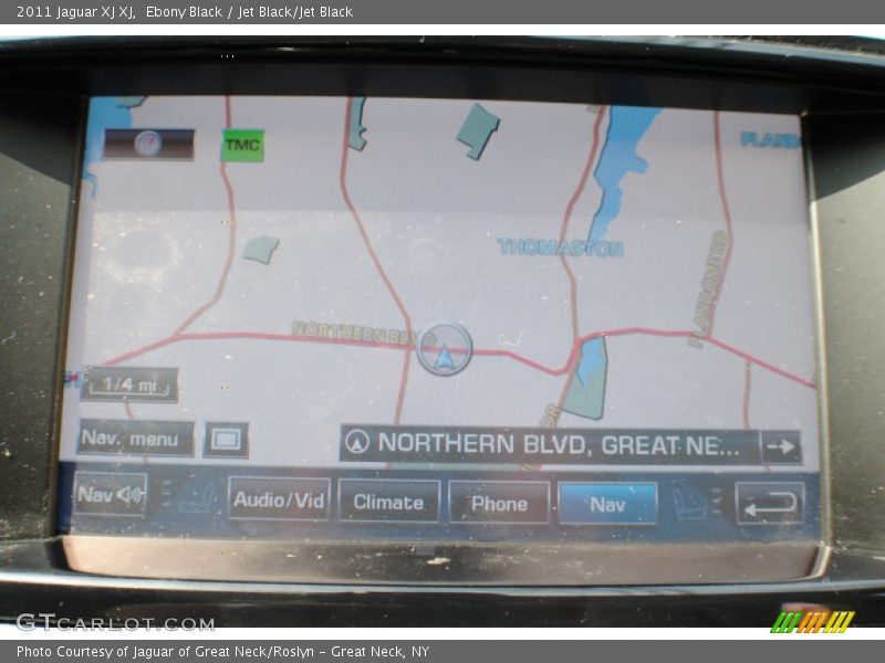 Ebony Black / Jet Black/Jet Black 2011 Jaguar XJ XJ