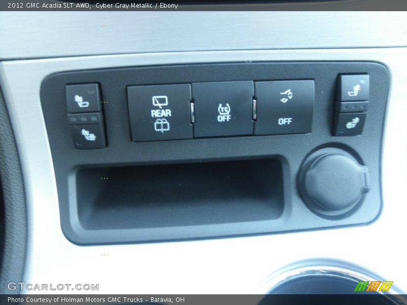Cyber Gray Metallic / Ebony 2012 GMC Acadia SLT AWD