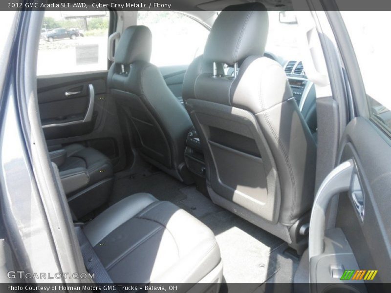 Cyber Gray Metallic / Ebony 2012 GMC Acadia SLT AWD