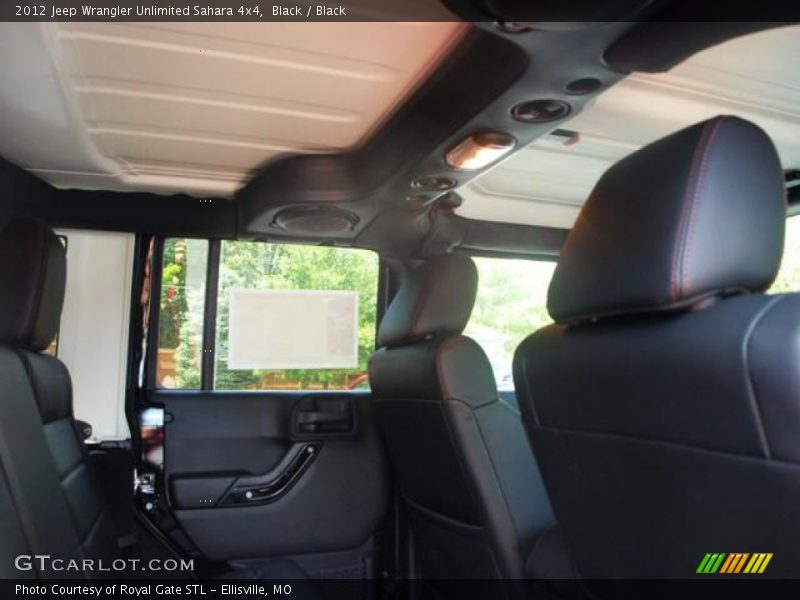 Black / Black 2012 Jeep Wrangler Unlimited Sahara 4x4