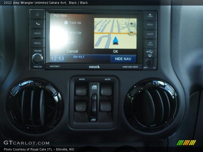 Black / Black 2012 Jeep Wrangler Unlimited Sahara 4x4