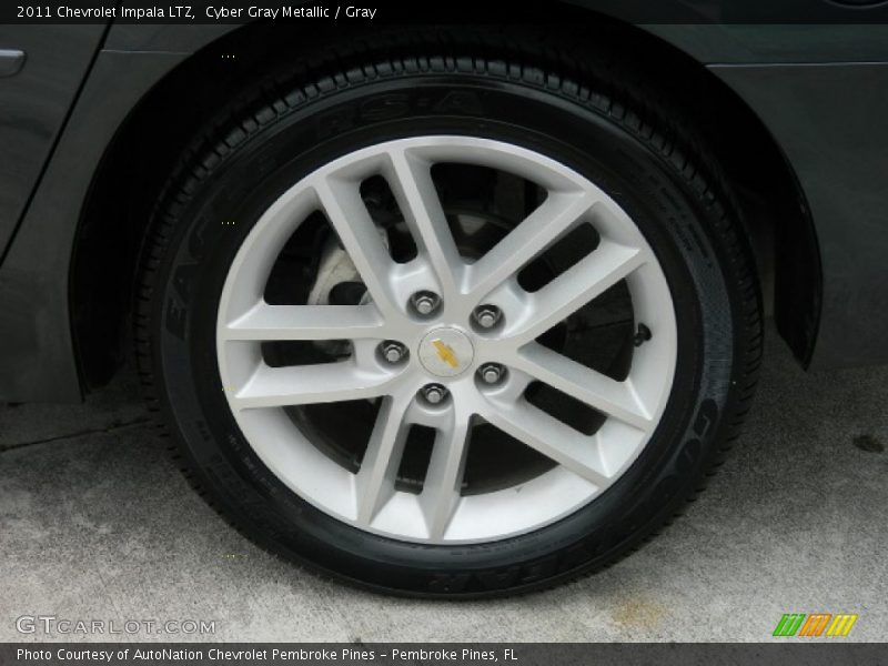 Cyber Gray Metallic / Gray 2011 Chevrolet Impala LTZ