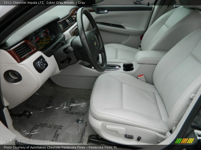 Cyber Gray Metallic / Gray 2011 Chevrolet Impala LTZ