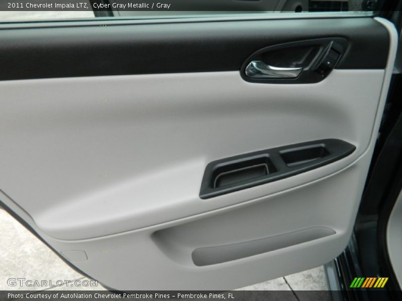 Cyber Gray Metallic / Gray 2011 Chevrolet Impala LTZ