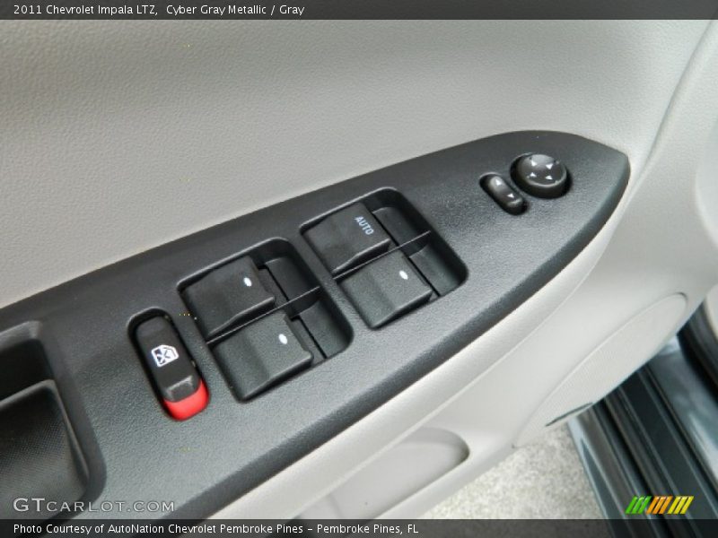 Cyber Gray Metallic / Gray 2011 Chevrolet Impala LTZ