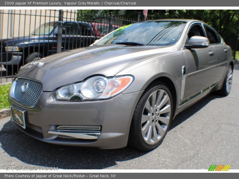 Vapour Grey Metallic / Charcoal/Charcoal 2009 Jaguar XF Premium Luxury