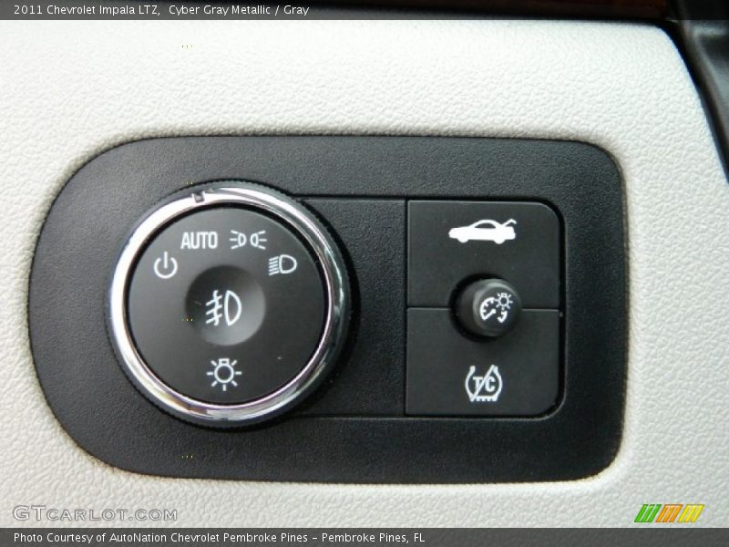 Cyber Gray Metallic / Gray 2011 Chevrolet Impala LTZ