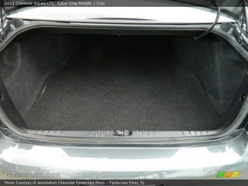 Cyber Gray Metallic / Gray 2011 Chevrolet Impala LTZ