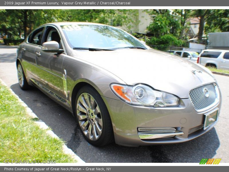 Vapour Grey Metallic / Charcoal/Charcoal 2009 Jaguar XF Premium Luxury