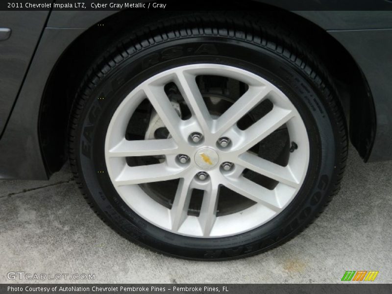 Cyber Gray Metallic / Gray 2011 Chevrolet Impala LTZ