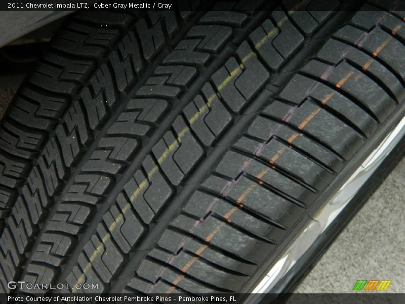 Cyber Gray Metallic / Gray 2011 Chevrolet Impala LTZ