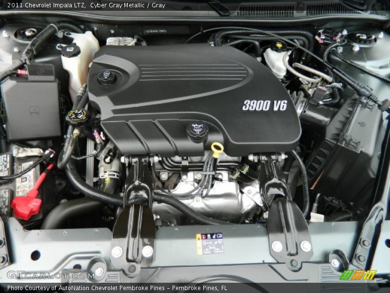 Cyber Gray Metallic / Gray 2011 Chevrolet Impala LTZ