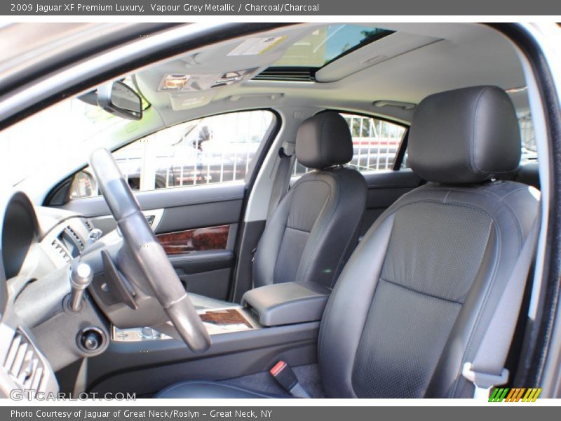 Vapour Grey Metallic / Charcoal/Charcoal 2009 Jaguar XF Premium Luxury