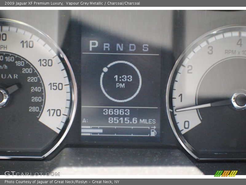 Vapour Grey Metallic / Charcoal/Charcoal 2009 Jaguar XF Premium Luxury
