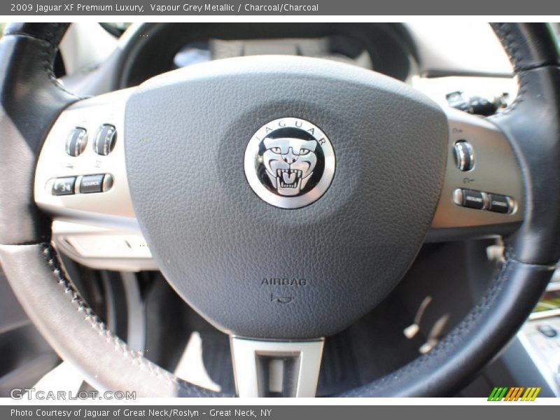 Vapour Grey Metallic / Charcoal/Charcoal 2009 Jaguar XF Premium Luxury