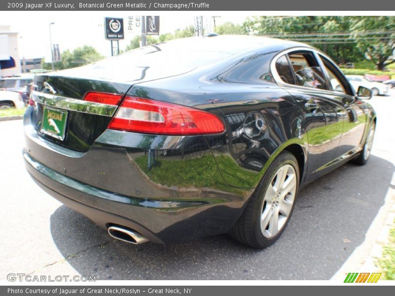 Botanical Green Metallic / Champagne/Truffle 2009 Jaguar XF Luxury