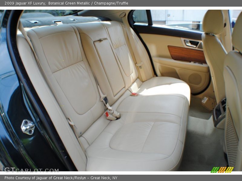 Botanical Green Metallic / Champagne/Truffle 2009 Jaguar XF Luxury