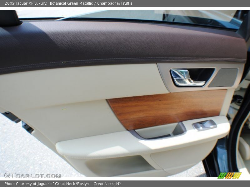 Botanical Green Metallic / Champagne/Truffle 2009 Jaguar XF Luxury