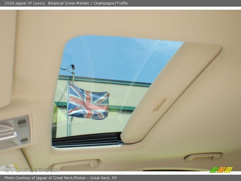 Botanical Green Metallic / Champagne/Truffle 2009 Jaguar XF Luxury