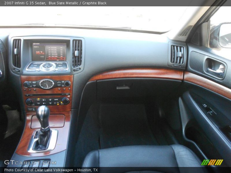 Blue Slate Metallic / Graphite Black 2007 Infiniti G 35 Sedan