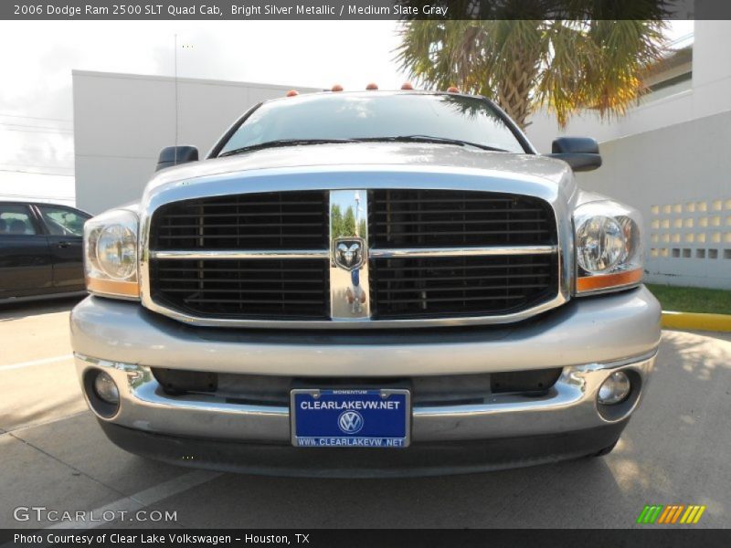 Bright Silver Metallic / Medium Slate Gray 2006 Dodge Ram 2500 SLT Quad Cab