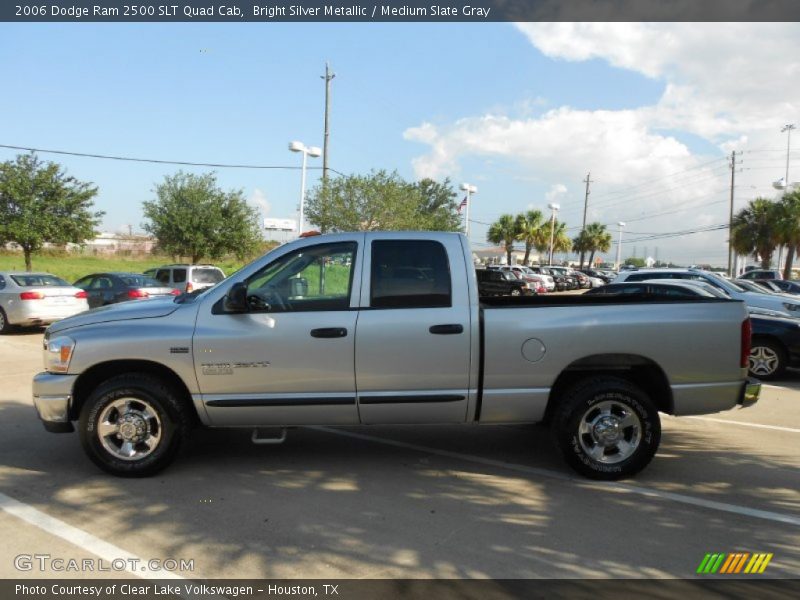 Bright Silver Metallic / Medium Slate Gray 2006 Dodge Ram 2500 SLT Quad Cab