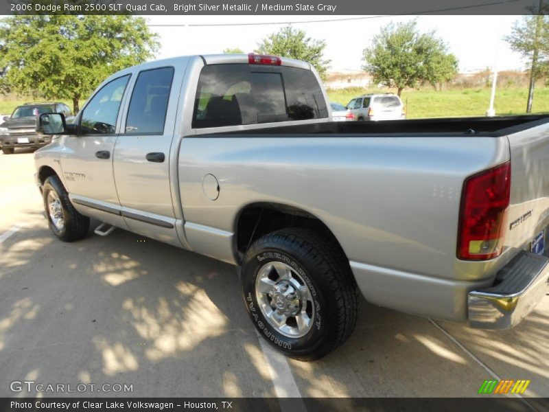 Bright Silver Metallic / Medium Slate Gray 2006 Dodge Ram 2500 SLT Quad Cab