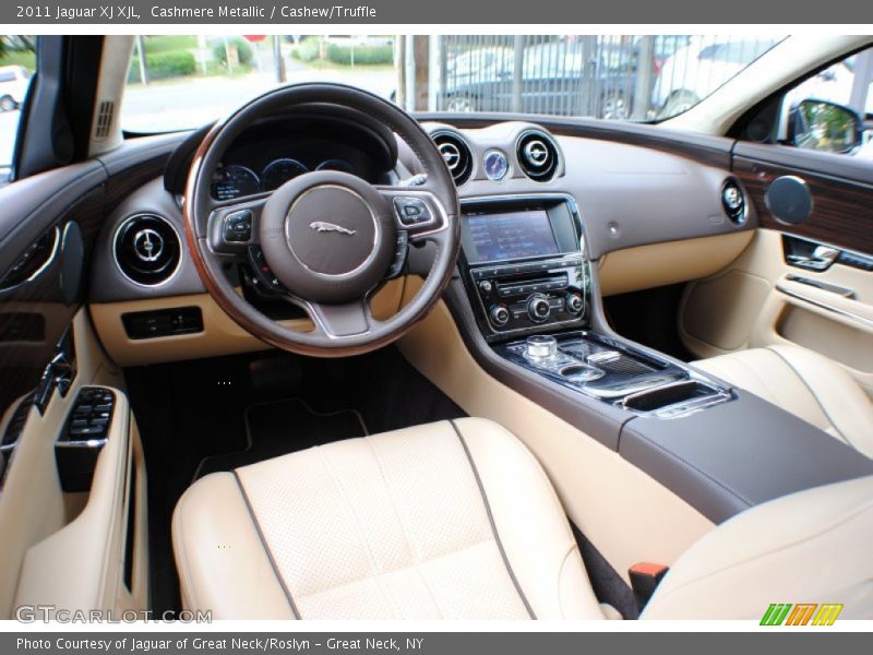 Cashmere Metallic / Cashew/Truffle 2011 Jaguar XJ XJL