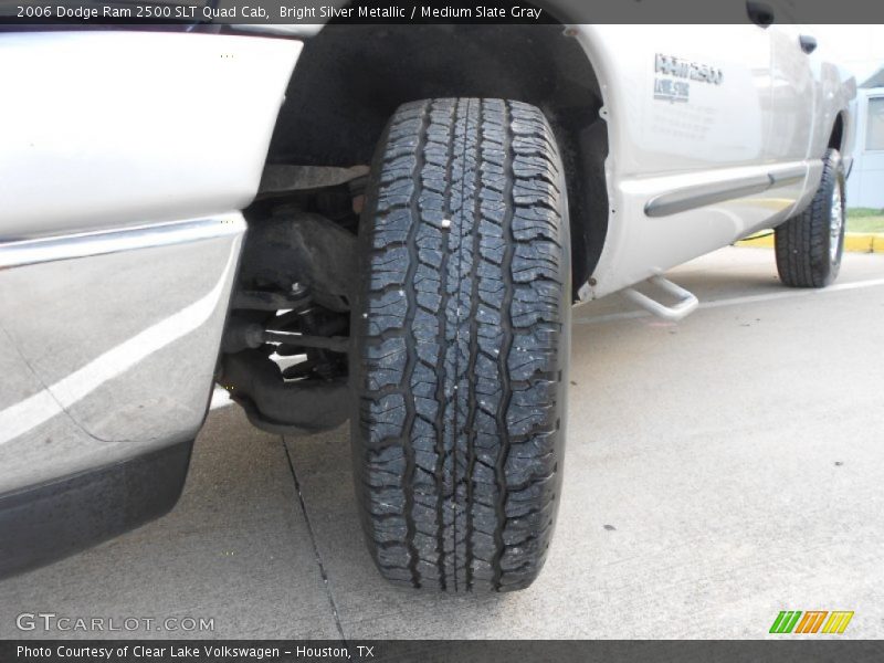 Bright Silver Metallic / Medium Slate Gray 2006 Dodge Ram 2500 SLT Quad Cab