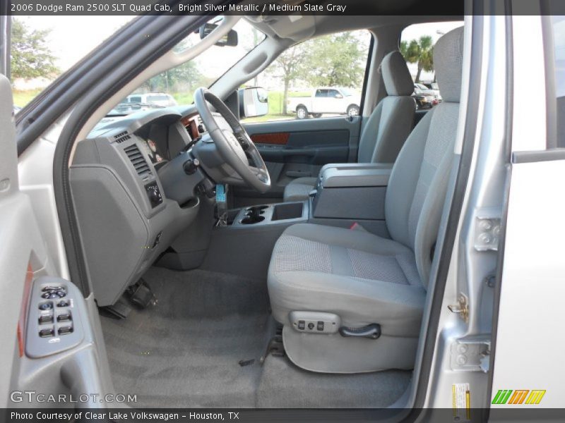 Front Seat of 2006 Ram 2500 SLT Quad Cab