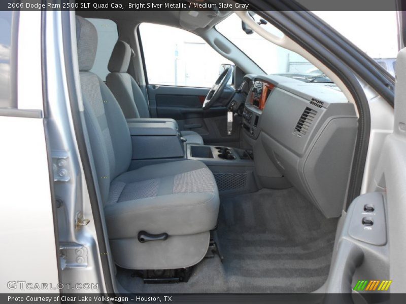 Bright Silver Metallic / Medium Slate Gray 2006 Dodge Ram 2500 SLT Quad Cab