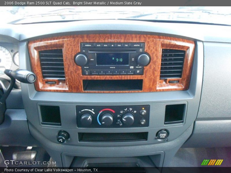 Controls of 2006 Ram 2500 SLT Quad Cab