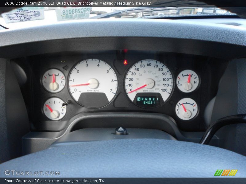  2006 Ram 2500 SLT Quad Cab SLT Quad Cab Gauges