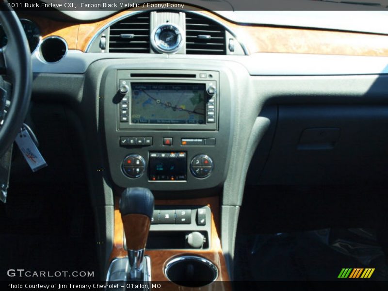 Carbon Black Metallic / Ebony/Ebony 2011 Buick Enclave CXL