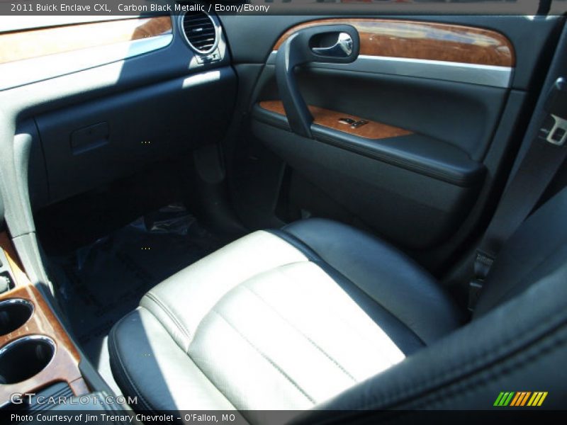 Carbon Black Metallic / Ebony/Ebony 2011 Buick Enclave CXL