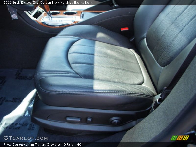 Carbon Black Metallic / Ebony/Ebony 2011 Buick Enclave CXL